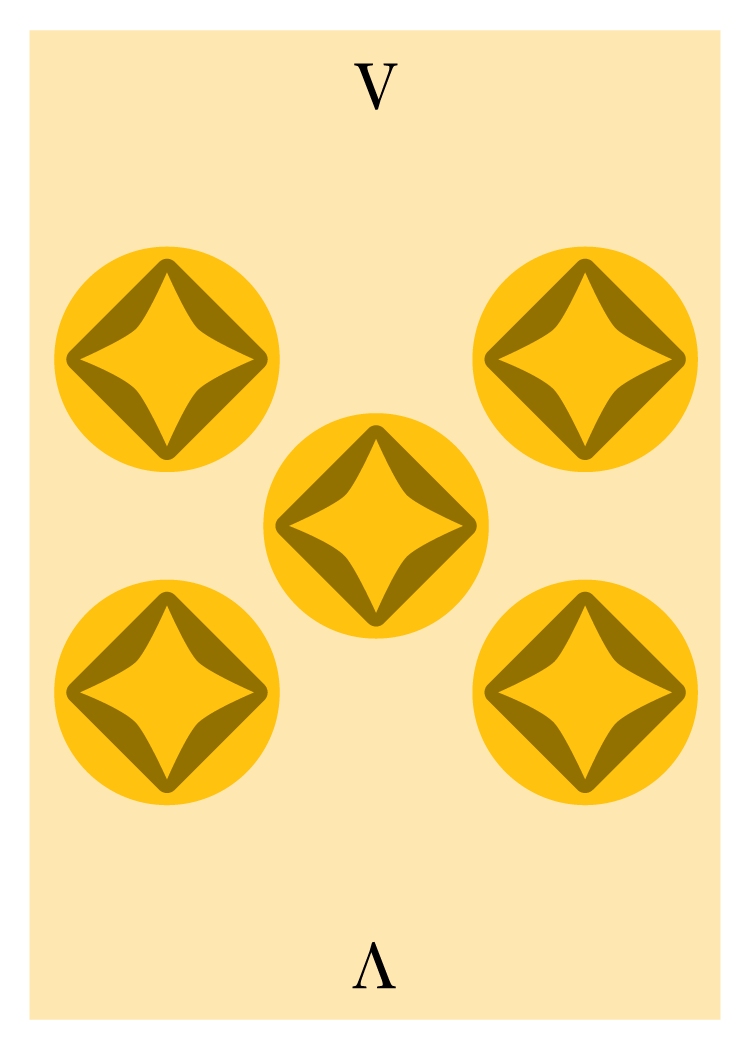 Playing Card Render Coin 5