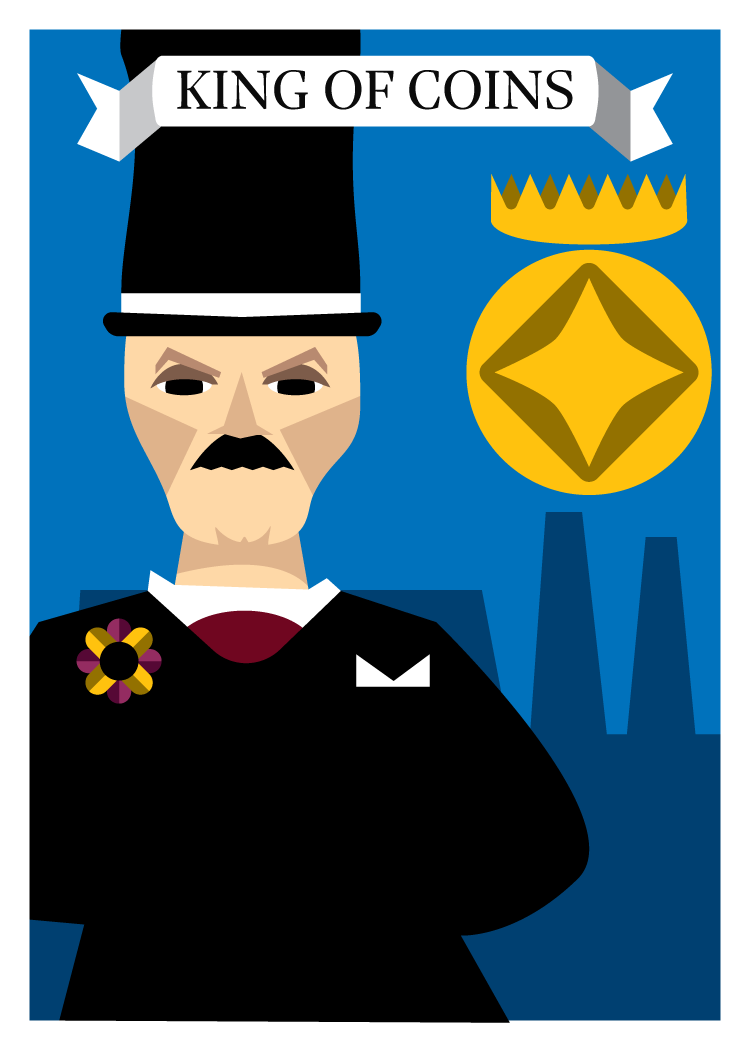 Playing Card Render Coin King